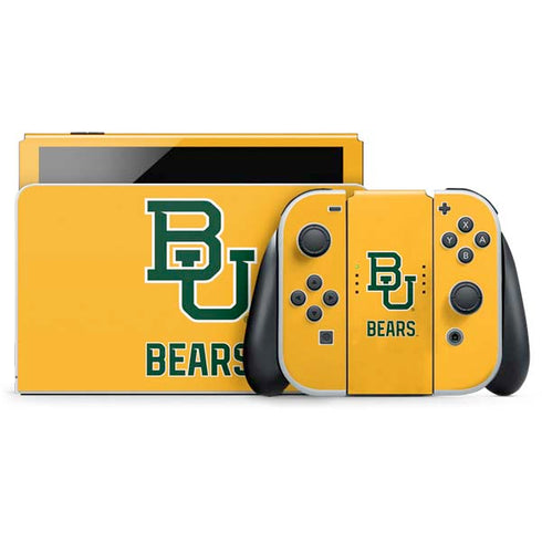 Baylor University BU Yellow Nintendo Skins