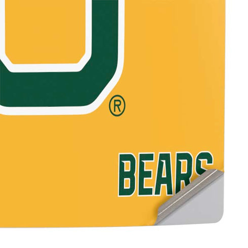 Baylor University BU Yellow PS5 Pro Console Skin