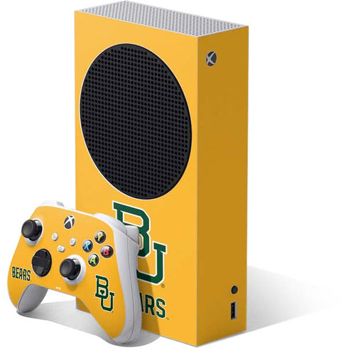 Baylor University BU Yellow Xbox Series S Skins