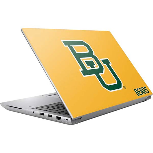 Baylor University BU Yellow HP ZBook Fury 16 G10 Skin