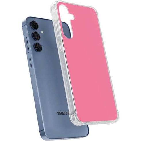 Bubble Gum Pink Galaxy A55 5G Clear Case