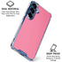 Bubble Gum Pink Galaxy S25 Clear Case