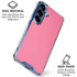 Bubble Gum Pink Galaxy S25 Plus Clear Case