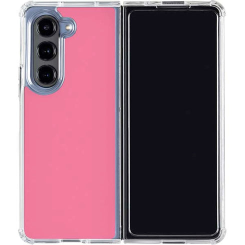 Bubble Gum Pink Galaxy Z Fold5 5G Clear Case