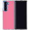 Bubble Gum Pink Galaxy Z Fold6 Clear Case