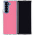 Bubble Gum Pink Galaxy Z Fold6 Clear Case
