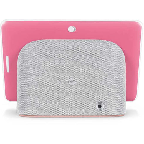Bubble Gum Pink Google Home Hub Skin