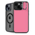 Bubble Gum Pink iPhone 15 Plus Kickstand Case