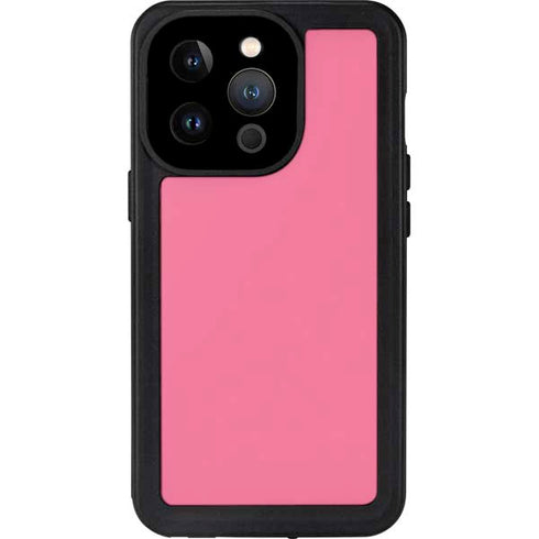 Bubble Gum Pink iPhone 15 Pro Waterproof Case