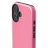 Bubble Gum Pink iPhone 16 Plus Impact Case