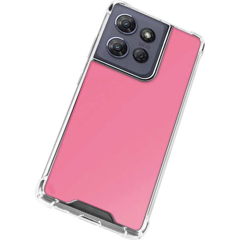 Bubble Gum Pink Moto G 5G (2025) Clear Case