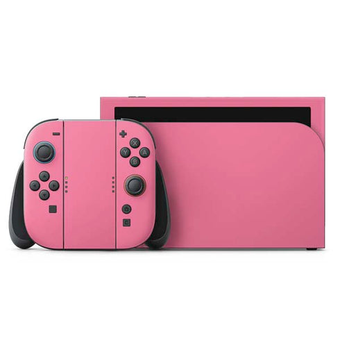 Bubble Gum Pink Nintendo Skins
