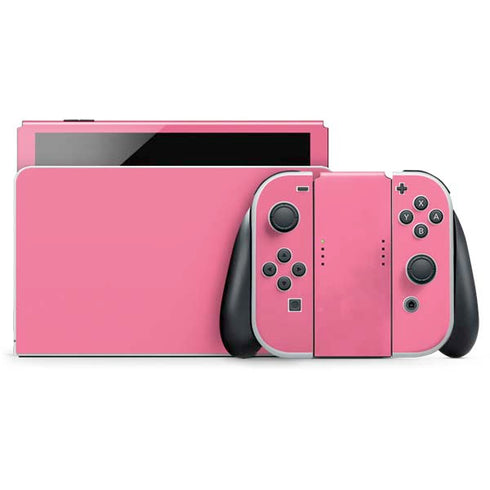 Bubble Gum Pink Nintendo Skins