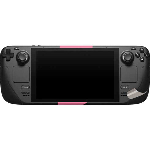 Bubble Gum Pink Steam Deck Handheld Gaming Computer Skin