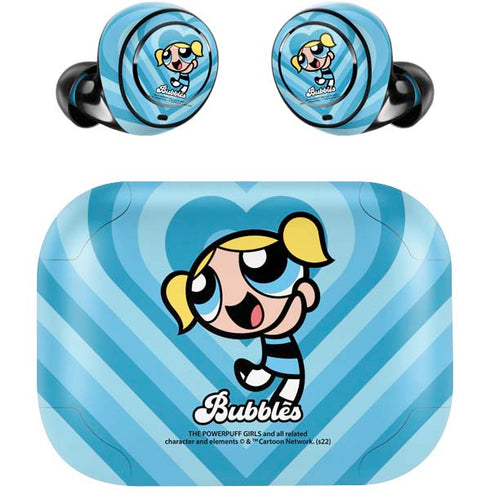 Cartoon Network Powerpuff Girls Bubbles Blue Hearts Amazon Echo Buds Skin