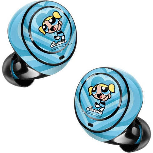 Cartoon Network Powerpuff Girls Bubbles Blue Hearts Amazon Echo Buds Skin