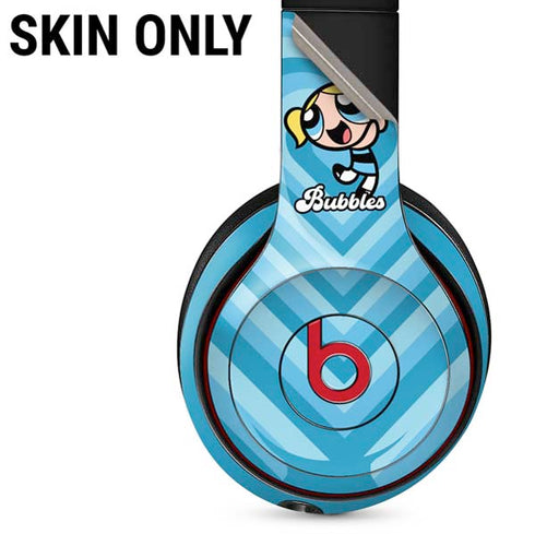 Cartoon Network Powerpuff Girls Bubbles Blue Hearts Beats Solo 3 Wireless Skin
