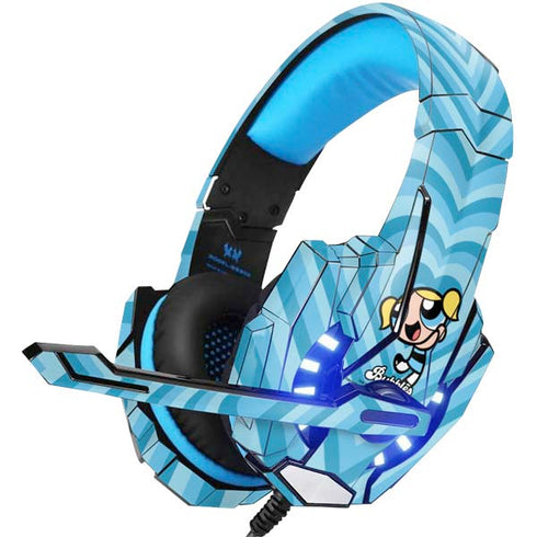Cartoon Network Powerpuff Girls Bubbles Blue Hearts BENGOO G9000 Skin