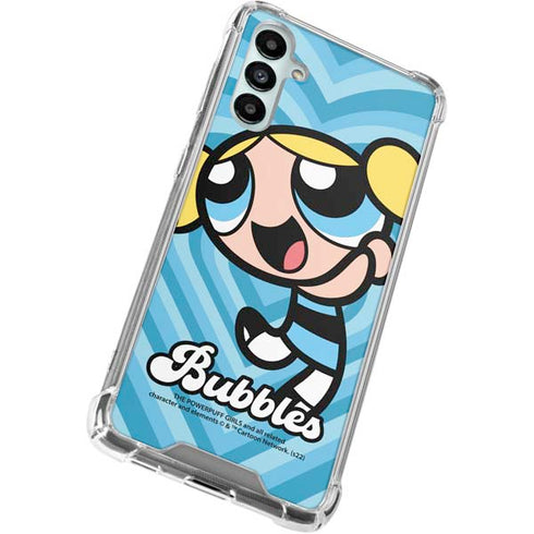 Cartoon Network Powerpuff Girls Bubbles Blue Hearts Gabb Phone 4 Clear Case