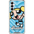 Cartoon Network Powerpuff Girls Bubbles Blue Hearts Galaxy A16 5G Clear Case