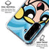 Cartoon Network Powerpuff Girls Bubbles Blue Hearts Galaxy A36 5G Clear Case
