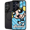 Cartoon Network Powerpuff Girls Bubbles Blue Hearts Galaxy S25 Kickstand Case