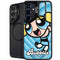 Cartoon Network Powerpuff Girls Bubbles Blue Hearts Galaxy S25 Plus Kickstand Case