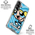 Cartoon Network Powerpuff Girls Bubbles Blue Hearts Galaxy S26 Clear Case