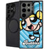 Cartoon Network Powerpuff Girls Bubbles Blue Hearts Galaxy S26 Ultra Kickstand Case