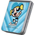 Cartoon Network Powerpuff Girls Bubbles Blue Hearts Galaxy Z Flip6 Skin