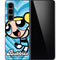Cartoon Network Powerpuff Girls Bubbles Blue Hearts Galaxy Z Fold5 5G Skin