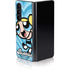 Cartoon Network Powerpuff Girls Bubbles Blue Hearts Galaxy Z Fold5 5G Skin