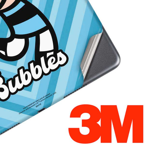 Cartoon Network Powerpuff Girls Bubbles Blue Hearts iPad Skins