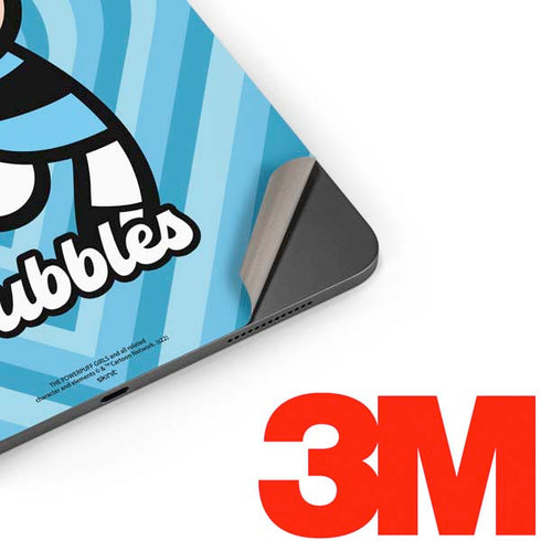 Cartoon Network Powerpuff Girls Bubbles Blue Hearts Apple iPad Pro Skin