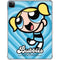 Cartoon Network Powerpuff Girls Bubbles Blue Hearts iPad Pro 11in (2024) Clear Case