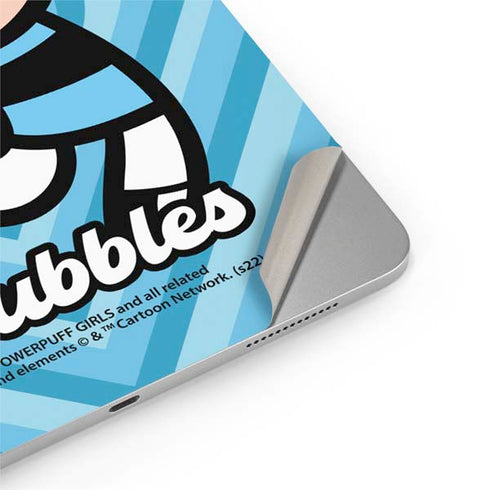 Cartoon Network Powerpuff Girls Bubbles Blue Hearts iPad Pro 13in M4 (2024) Skin