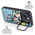 Cartoon Network Powerpuff Girls Bubbles Blue Hearts iPhone 14 Kickstand Case