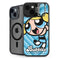 Cartoon Network Powerpuff Girls Bubbles Blue Hearts iPhone 14 Plus Kickstand Case