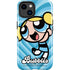 Cartoon Network Powerpuff Girls Bubbles Blue Hearts iPhone 15 Impact Case
