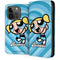 Cartoon Network Powerpuff Girls Bubbles Blue Hearts iPhone 15 Pro Folio Case