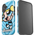 Cartoon Network Powerpuff Girls Bubbles Blue Hearts iPhone 16 Impact Case