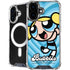 Cartoon Network Powerpuff Girls Bubbles Blue Hearts iPhone 16 MagSafe Case