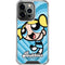 Cartoon Network Powerpuff Girls Bubbles Blue Hearts iPhone 16 Pro Clear Case