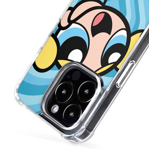 Cartoon Network Powerpuff Girls Bubbles Blue Hearts iPhone 16 Pro Max MagSafe Case