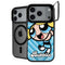 Cartoon Network Powerpuff Girls Bubbles Blue Hearts iPhone 18 Pro Kickstand Case