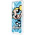 Cartoon Network Powerpuff Girls Bubbles Blue Hearts iPhone XS Clear Case