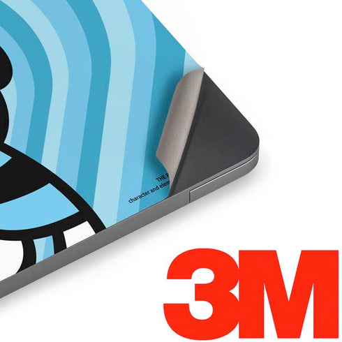 Cartoon Network Powerpuff Girls Bubbles Blue Hearts Apple MacBook Air Skin