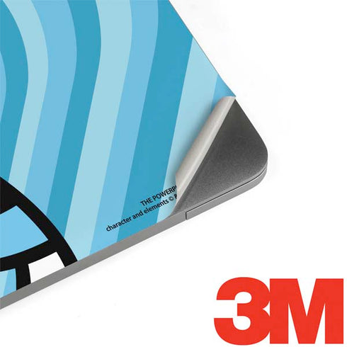 Cartoon Network Powerpuff Girls Bubbles Blue Hearts MacBook Skins