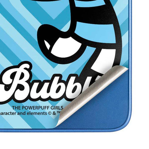Cartoon Network Powerpuff Girls Bubbles Blue Hearts Moto G Play 4G (2024) Skin