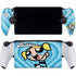 Cartoon Network Powerpuff Girls Bubbles Blue Hearts PlayStation Portal Remote Player Skin
